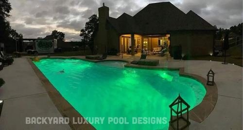 Custom pool project by Backyard Luxury Pool Designs