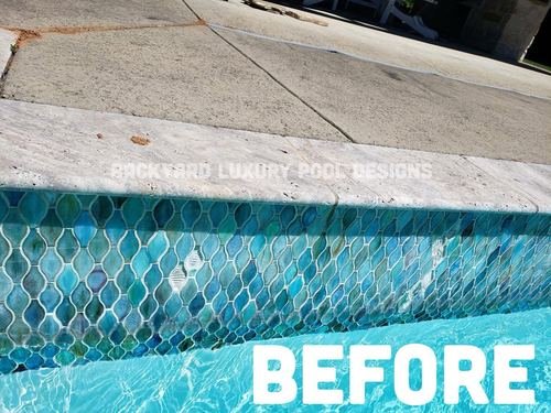 Custom pool project by Backyard Luxury Pool Designs