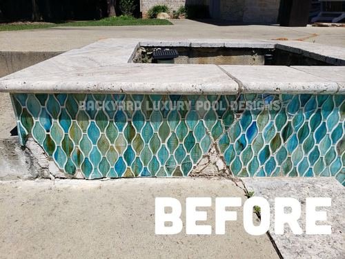 Custom pool project by Backyard Luxury Pool Designs