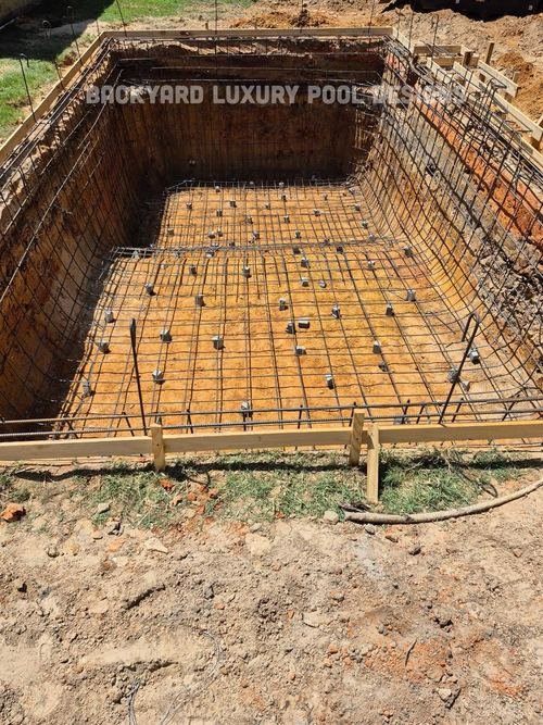 Custom pool project by Backyard Luxury Pool Designs