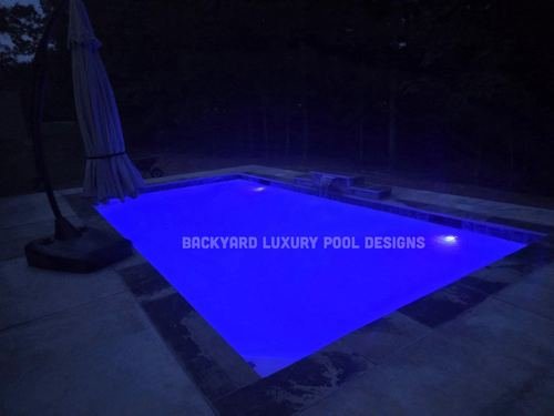 Custom pool project by Backyard Luxury Pool Designs