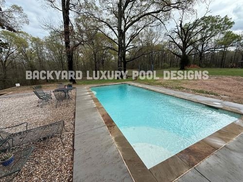 Custom pool project by Backyard Luxury Pool Designs