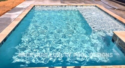 Custom pool project by Backyard Luxury Pool Designs
